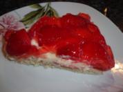 Erdbeerkuchen mit saurer Sahne - Rezept