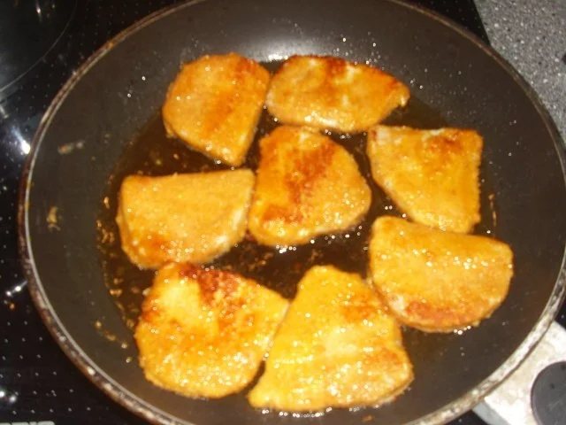 Rezept: Minischnitzel mit Grünem Spargel Bild Nr. 3 Minischnitzel mit Grünem Spargel - Rezept - Bild Nr. 3