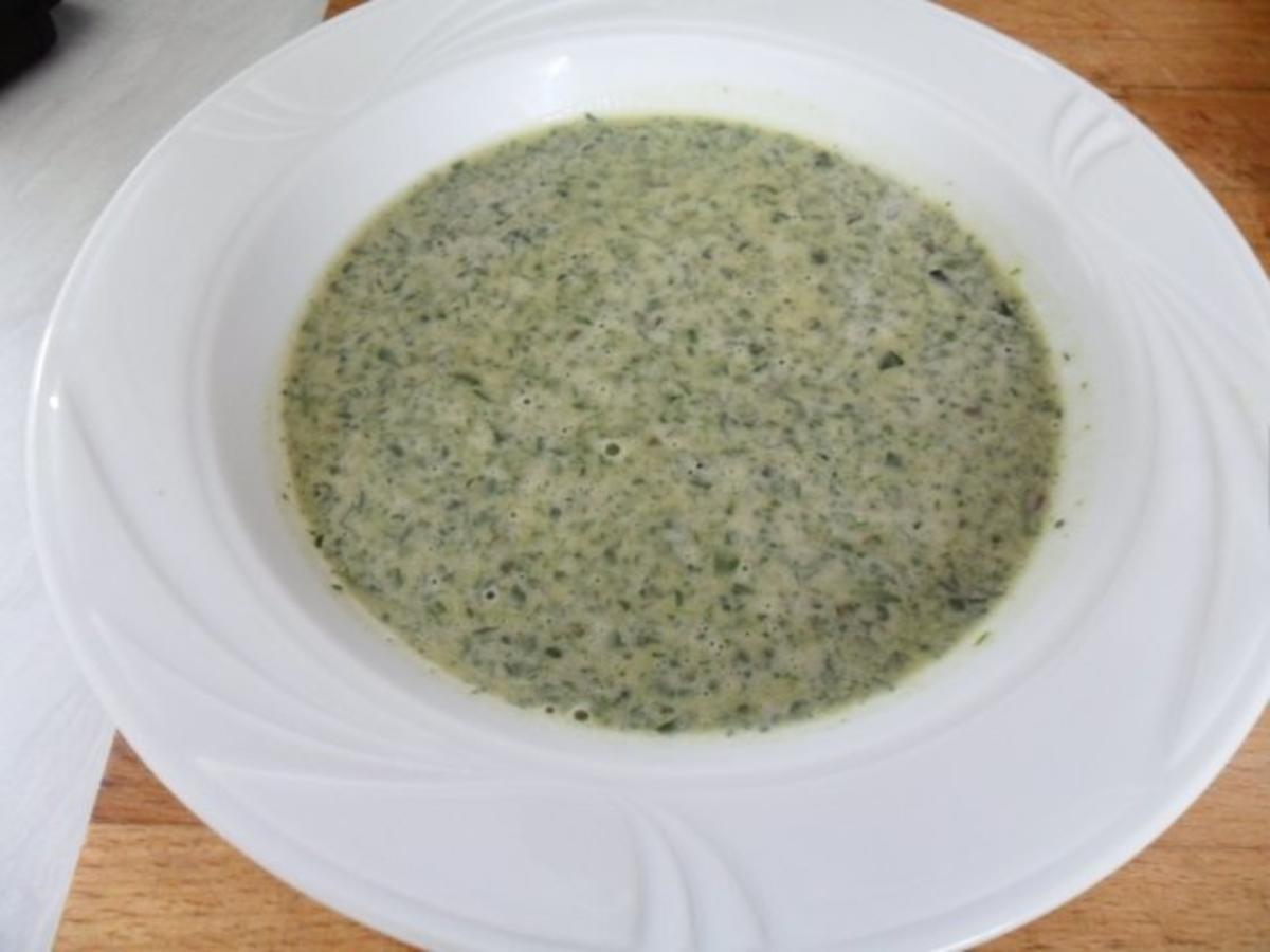 Kräutersuppe - wild und kultiviert - Rezept - Bild Nr. 2