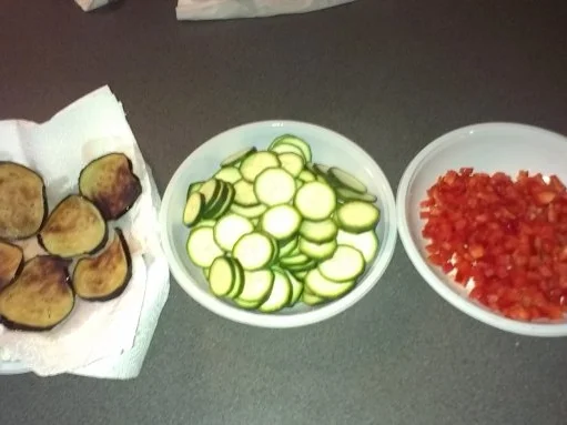 Auberginen-Zucchini-Hackfleisch-Auflauf - Rezept - Bild Nr. 2