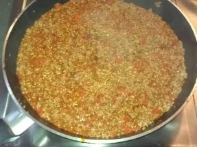 Auberginen-Zucchini-Hackfleisch-Auflauf - Rezept - Bild Nr. 3