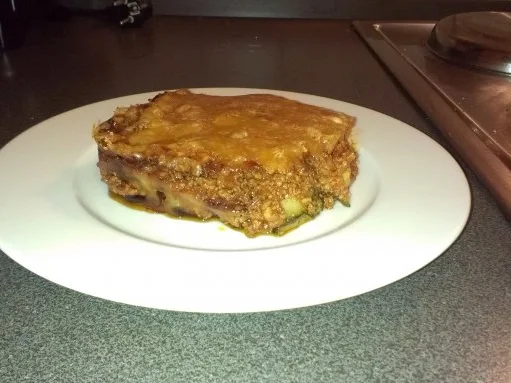 Auberginen-Zucchini-Hackfleisch-Auflauf - Rezept - Bild Nr. 5