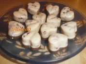  Weiße Amaretto Pralinen mit Cranberrys - Rezept