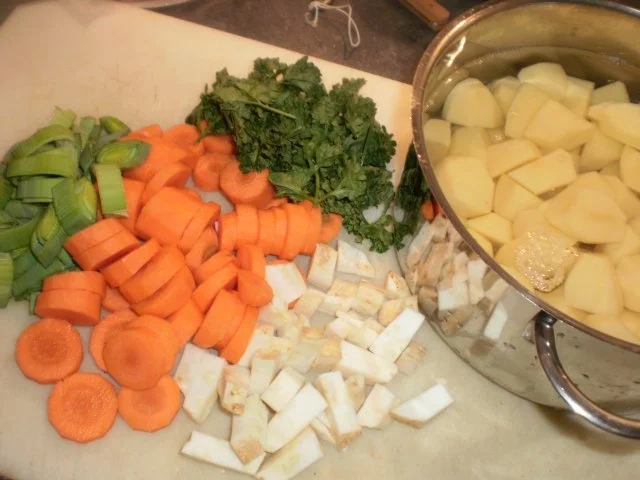 Rezept: Schnelle Kartoffelsuppe Bild Nr. 3 Schnelle Kartoffelsuppe - Rezept - Bild Nr. 3