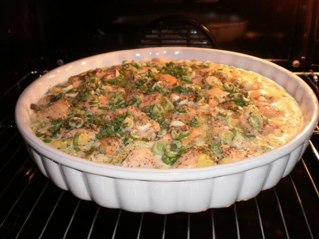 Lachs-Kartoffel-Quiche - Rezept - Bild Nr. 5