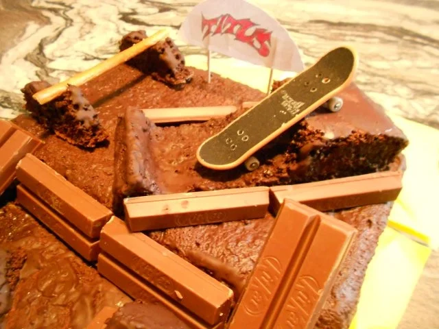 Rezept: Skatepark Geburtstagskuchen Bild Nr. 3 Skatepark Geburtstagskuchen - Rezept - Bild Nr. 3