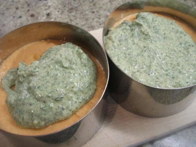 Rezept: Fisch: Lachs-Frischkäse-Törtchen mit fränkischem Spargelsalat Bild Nr. 10 Fisch: Lachs-Frischkäse-Törtchen mit fränkischem Spargelsalat - Rezept - Bild Nr. 10