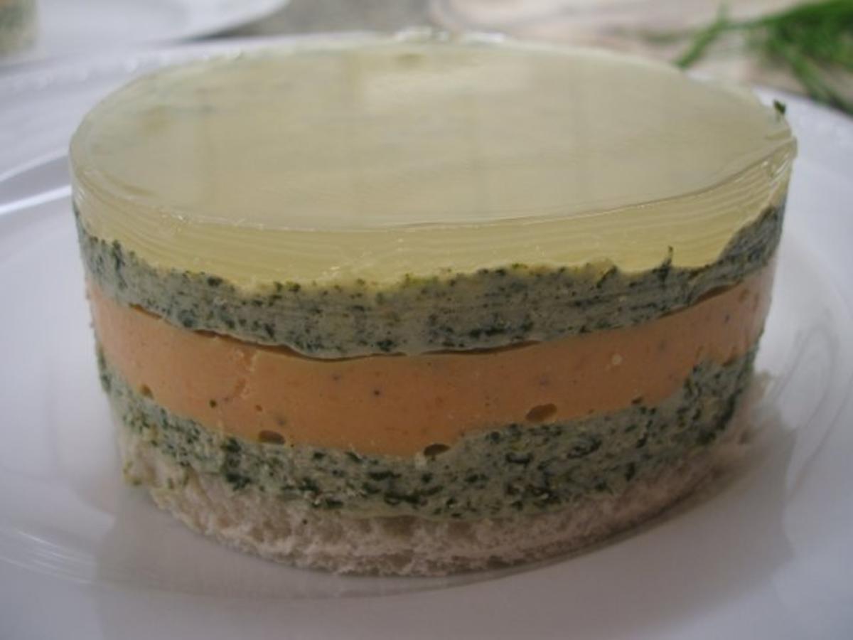Fisch: Lachs-Frischkäse-Törtchen mit fränkischem Spargelsalat - Rezept - Bild Nr. 12