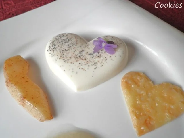 Vanille - Sahne - Dessert mit pürierten Prosecco - Birnen und Mandel - Cracker ... - Rezept - Bild Nr. 3