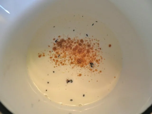 Vanille - Sahne - Dessert mit pürierten Prosecco - Birnen und Mandel - Cracker ... - Rezept - Bild Nr. 7