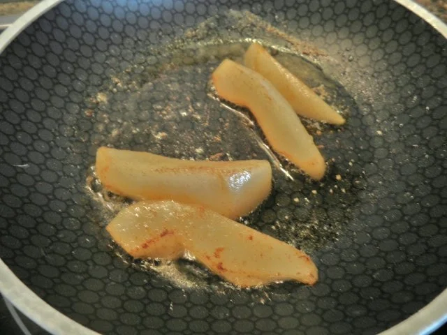 Vanille - Sahne - Dessert mit pürierten Prosecco - Birnen und Mandel - Cracker ... - Rezept - Bild Nr. 19