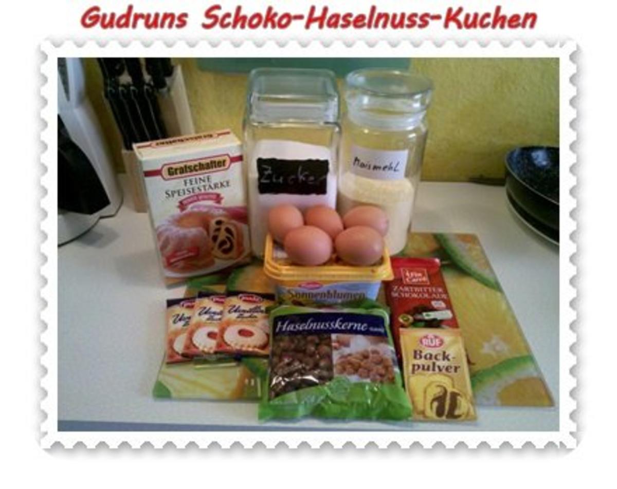 Kuchen: Schoko-Haselnuss-Kuchen - Rezept - Bild Nr. 2