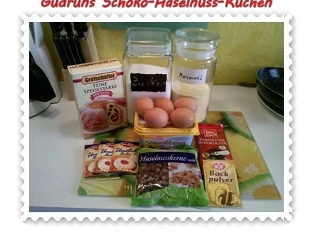 Rezept: Kuchen: Schoko-Haselnuss-Kuchen Bild Nr. 2 Kuchen: Schoko-Haselnuss-Kuchen - Rezept - Bild Nr. 2