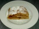 Apfelstrudel aus Topfenteig - Rezept