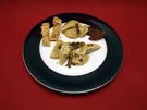 Steinpilzravioli in karamellisierter Pfefferbutter - Rezept