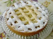 Apfelgitterkuchen - Rezept