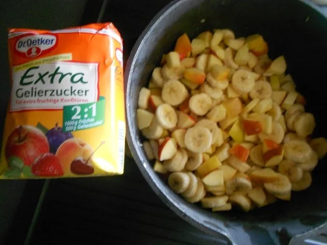 Rezept: Bananen - Apfel - Marmelade Bananen - Apfel - Marmelade - Rezept