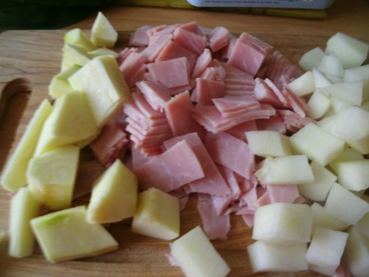 Bärlauch-Fettucine in Gemüsiger Käsesoße - Rezept - Bild Nr. 4