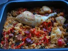 Spanische Hähnchen-Reis-Pfanne - Rezept