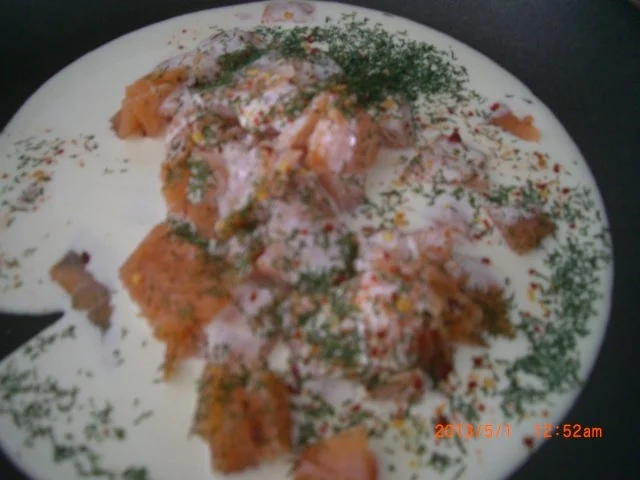 Lachs mit Bio-Dinkelnudeln - Rezept - Bild Nr. 2