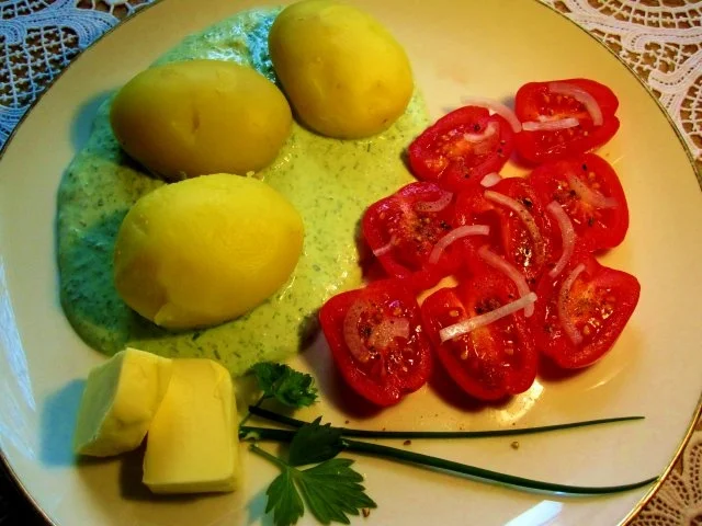 Kräuter-Soße zu Pellkartoffeln ... - Rezept - Bild Nr. 8