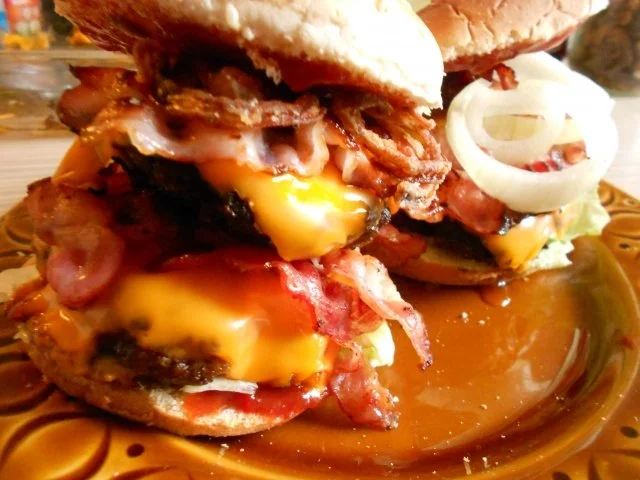 Rezept: Superkochhasi´s Burger Bild Nr. 3 Superkochhasi´s Burger - Rezept - Bild Nr. 3