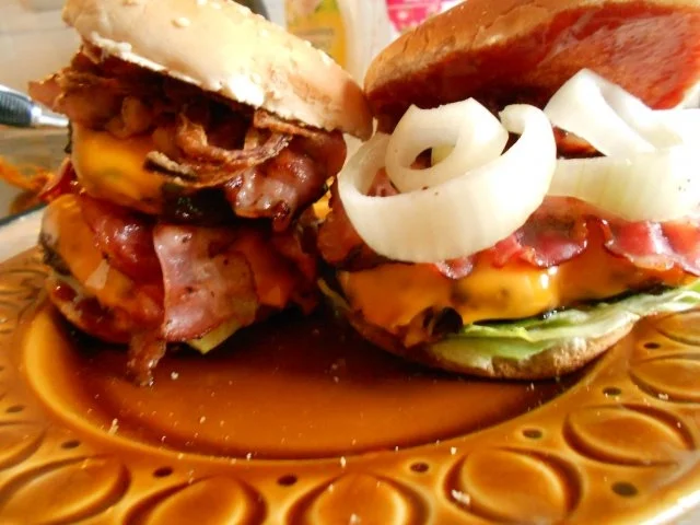 Rezept: Superkochhasi´s Burger Bild Nr. 4 Superkochhasi´s Burger - Rezept - Bild Nr. 4