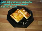 Fingerfood – gefüllte Blätterteigtaschen a’la Manfred - Rezept