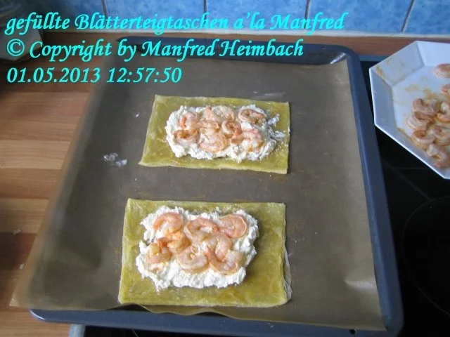 Fingerfood – gefüllte Blätterteigtaschen a’la Manfred - Rezept - Bild Nr. 7