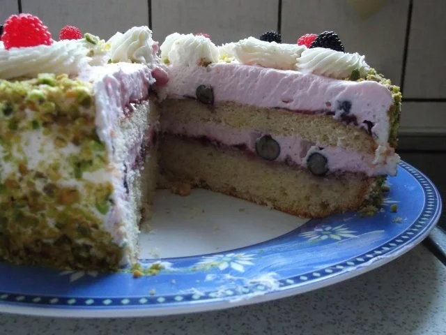 Himbeer-Heidelbeertorte - Rezept - Bild Nr. 16