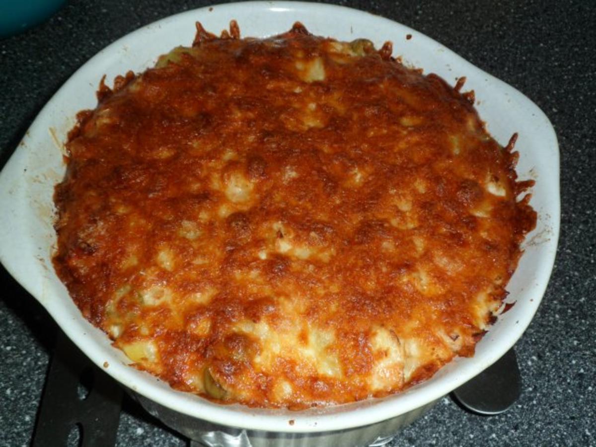 Kartoffelauflauf mit Hähnchenbrust und Mozzarella - Rezept - Bild Nr. 15