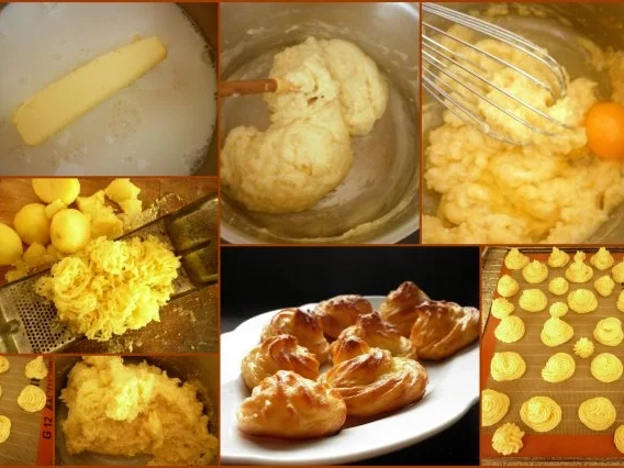 Rezept: Pommes duchesses und Kohlrabi-Erbsen-Gemüse Bild Nr. 3 Pommes duchesses und Kohlrabi-Erbsen-Gemüse - Rezept - Bild Nr. 3