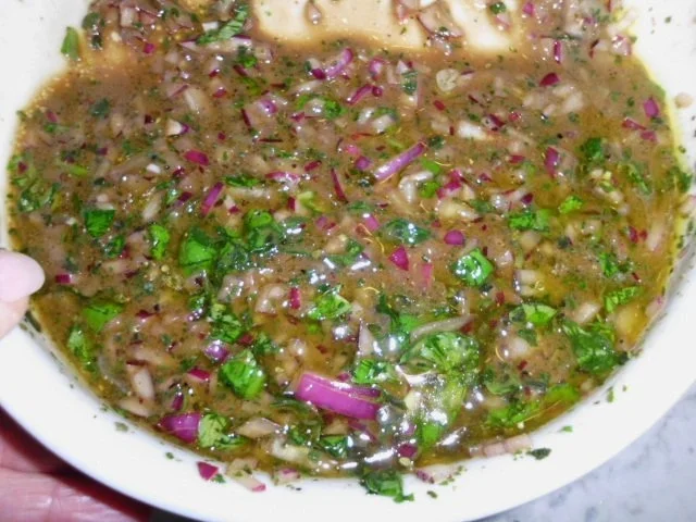 Filet mit rotem Pfeffer, dazu Bratkartoffeln mit Rosmarin und Spargel mit Bärlauchsauce - Rezept - Bild Nr. 13