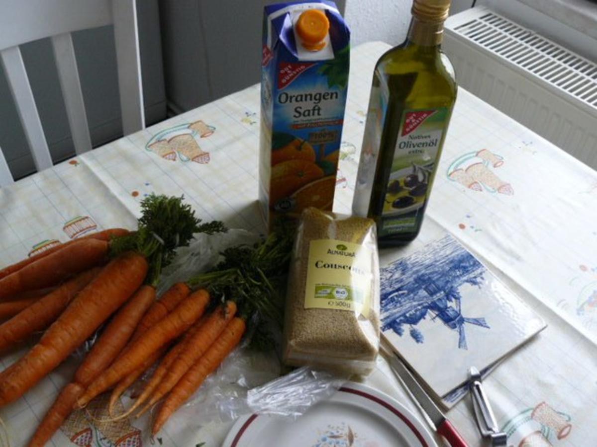 Gedünstete Möhren mit Couscous - Rezept - Bild Nr. 2