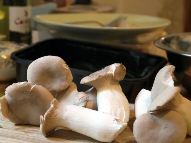 Rezept: Kräuterseitlings-Hähnchen-Pfanne Bild Nr. 2 Kräuterseitlings-Hähnchen-Pfanne - Rezept - Bild Nr. 2