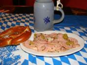 Abendbrot : Ahab's  Regensburger Wurstsalat. - Rezept