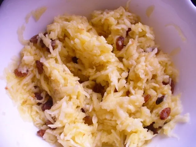 geriebener Apfel auf Vanillepudding - Rezept - Bild Nr. 4