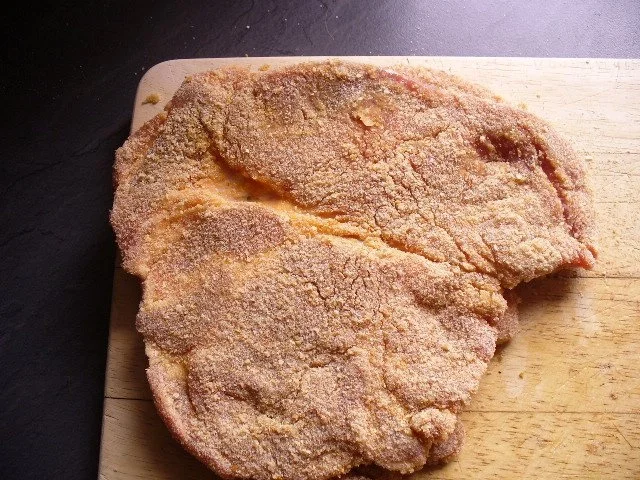 Rezept: Schnitzel, Blumenkohl und Pommes frites Bild Nr. 6 Schnitzel, Blumenkohl und Pommes frites - Rezept - Bild Nr. 6