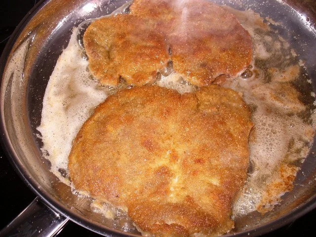 Rezept: Schnitzel, Blumenkohl und Pommes frites Bild Nr. 7 Schnitzel, Blumenkohl und Pommes frites - Rezept - Bild Nr. 7