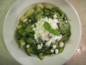 Pasta: Gnocchi mit gesünsteten Zucchini und Feta - Rezept