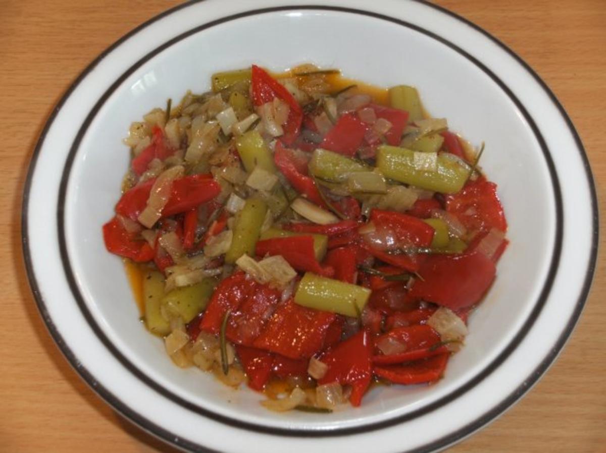 Gemüse: Grün-Spargel-Paprika - Gemüse - Rezept