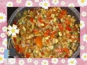 Auberginen-Zucchini-Ragout - Rezept