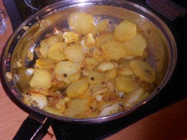 Rezept: Fleischkäspfanne Bild Nr. 5 Fleischkäspfanne - Rezept - Bild Nr. 5