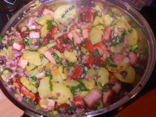 Rezept: Fleischkäspfanne Bild Nr. 6 Fleischkäspfanne - Rezept - Bild Nr. 6