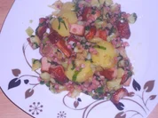 Fleischkäspfanne - Rezept