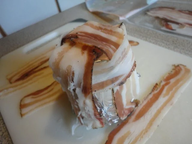 Rezept: Curry Linsen im geflochtenen Speck Schüsserl Bild Nr. 5 Curry Linsen im geflochtenen Speck Schüsserl - Rezept - Bild Nr. 5