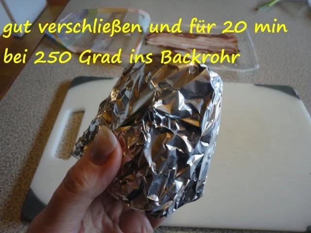 Rezept: Curry Linsen im geflochtenen Speck Schüsserl Bild Nr. 7 Curry Linsen im geflochtenen Speck Schüsserl - Rezept - Bild Nr. 7