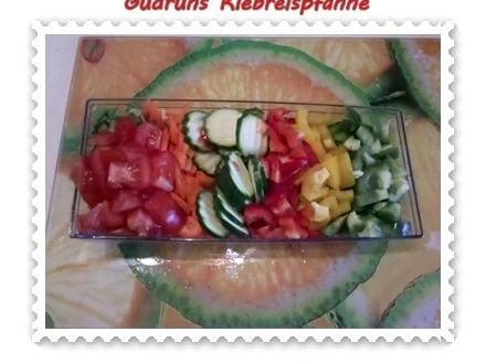 Gemüse: Klebreispfanne mit Gemüse - Rezept - Bild Nr. 6