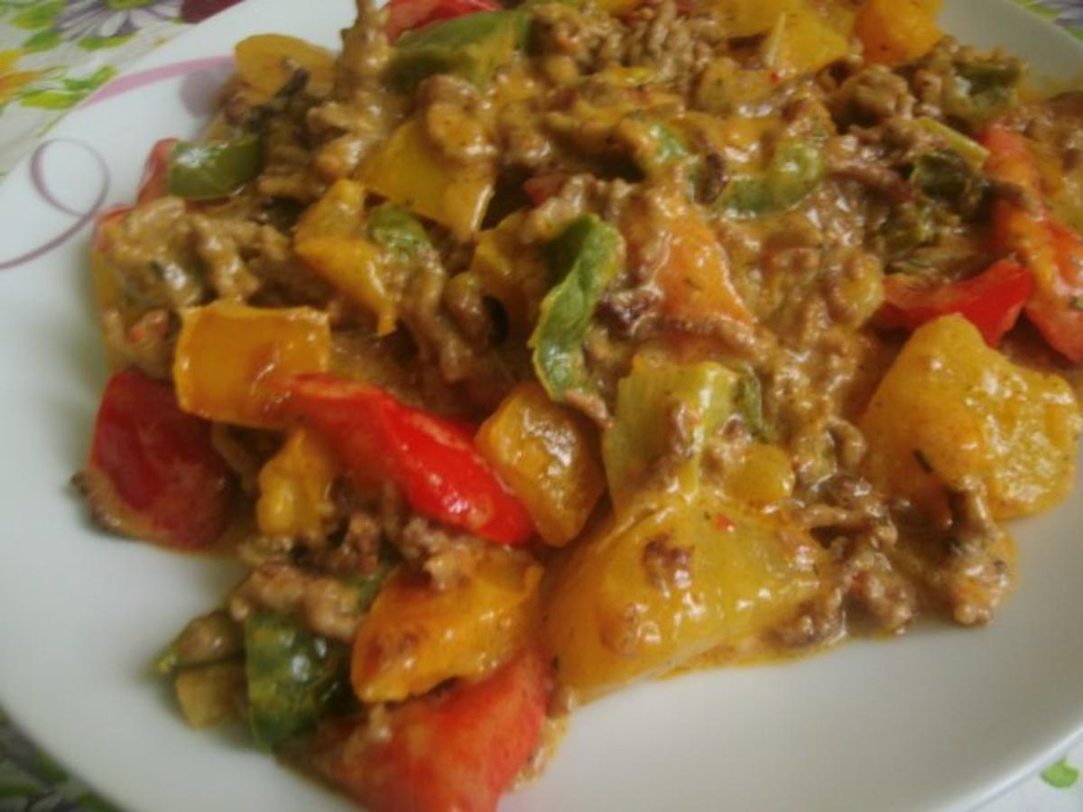 Hackfleisch - Paprika - Kartoffelpfanne - Rezept - Bild Nr. 10