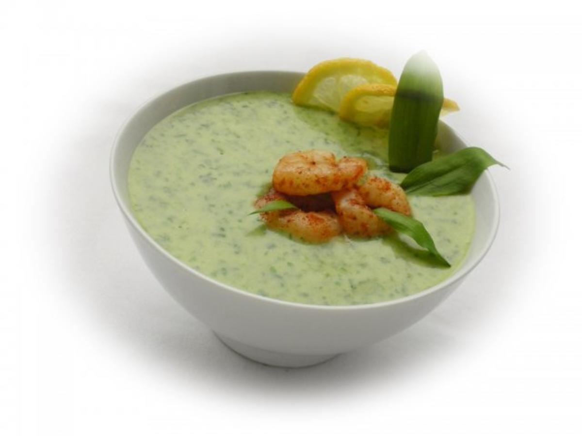 Bärlauchsuppe mit Garnelen - Rezept - Bild Nr. 11